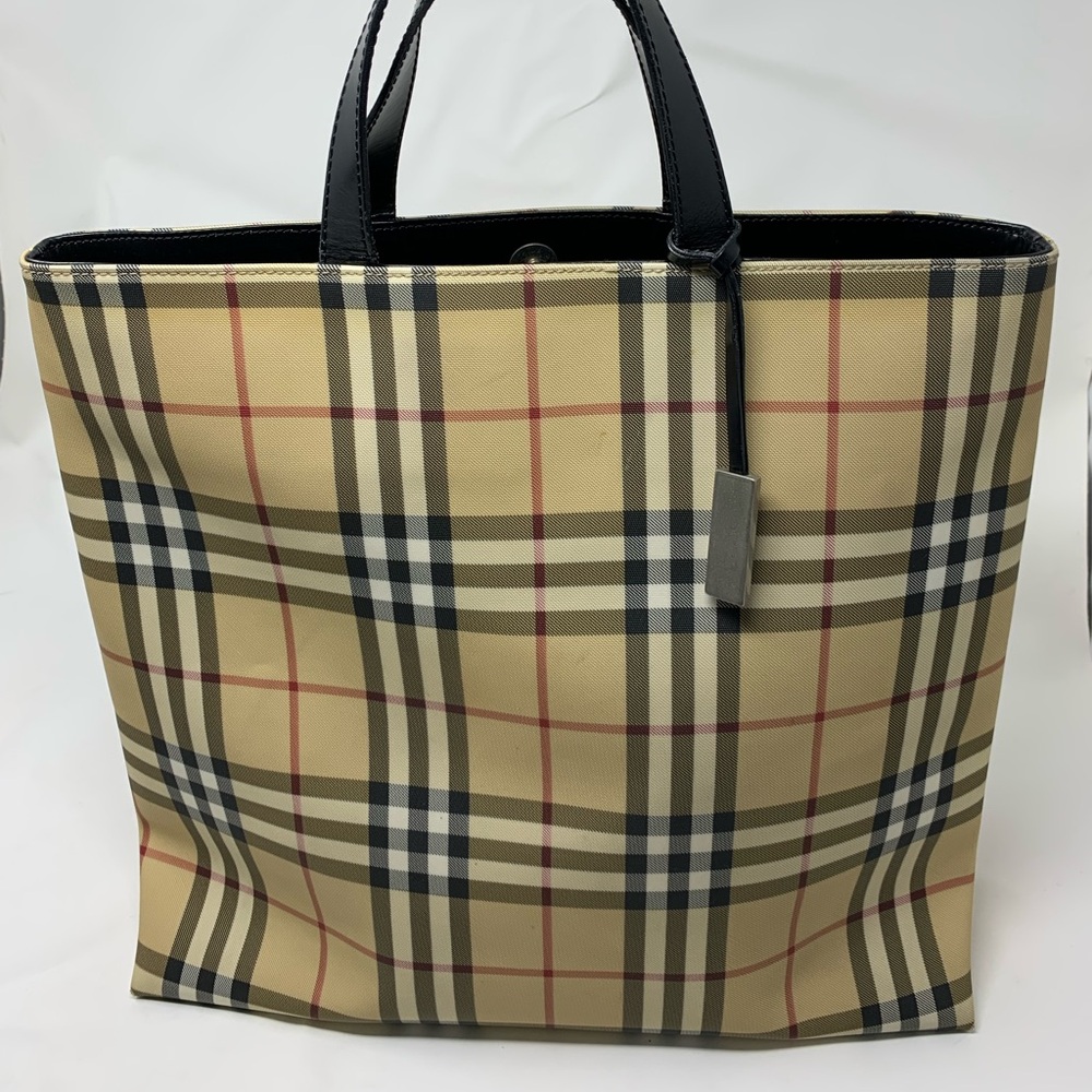 🔥LAST CHANCE Authentic Burberry London Shopper Tote Bag